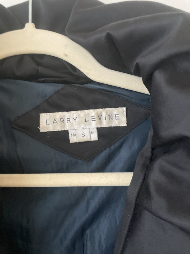 Larry Levine Black Down Coat SM image indicator(2)