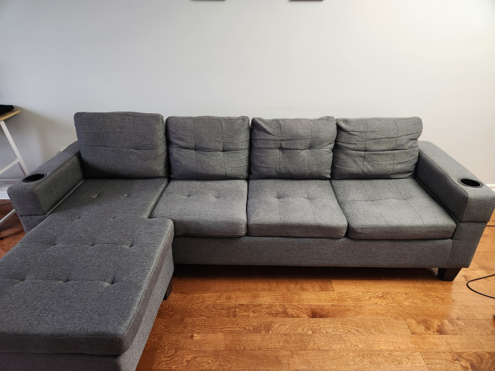 Comfortable sectional sofa - pet free house - photo 2
