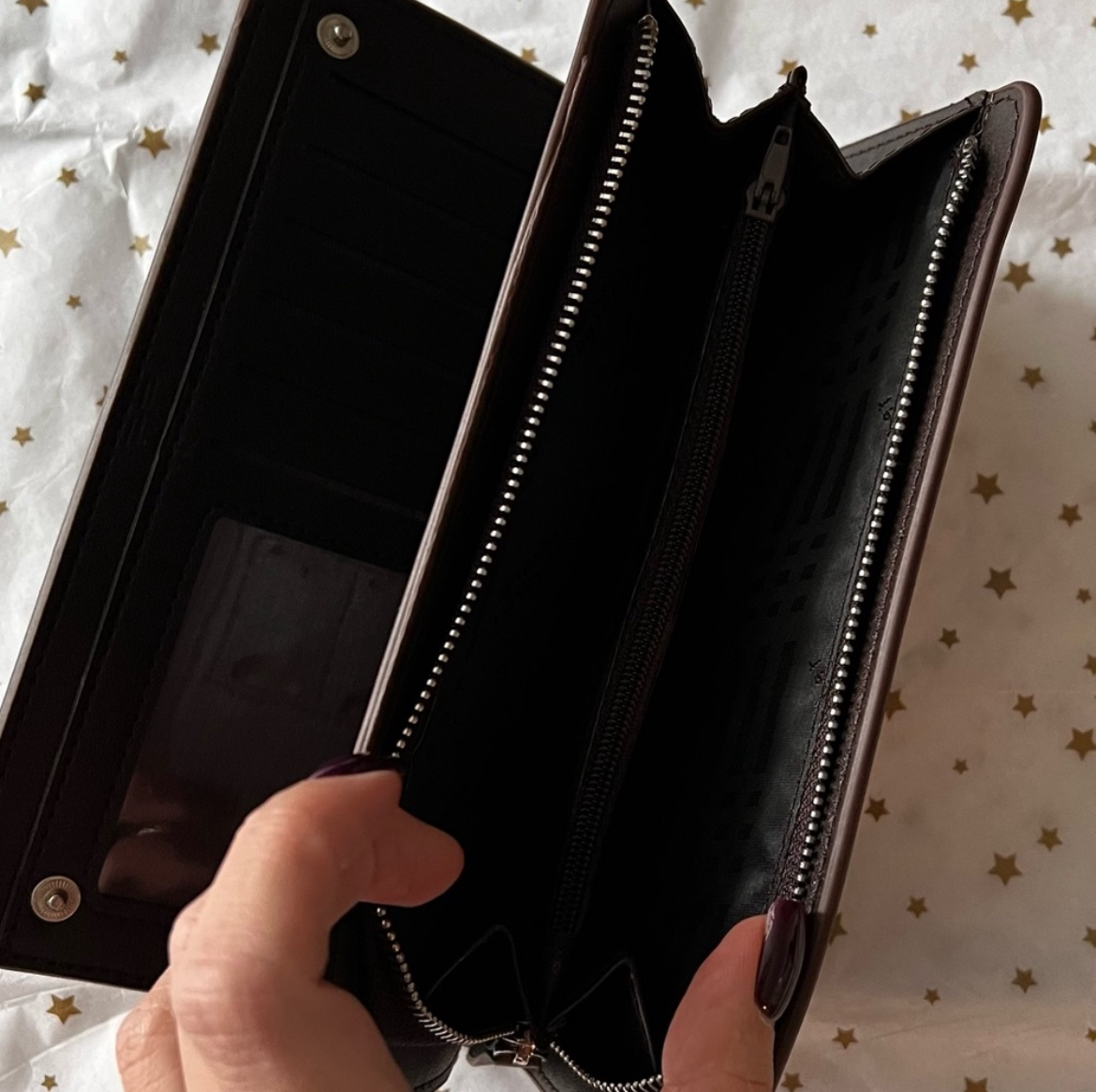 Genuine leather unisex wallet - photo 3