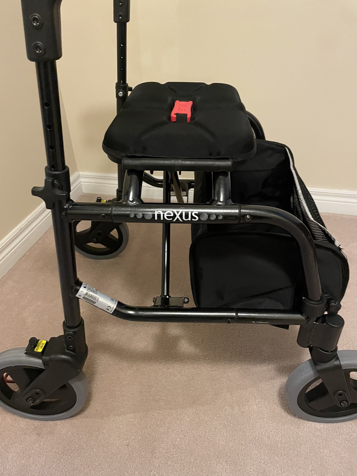 Nexus Rollator Foldable Walker with Basket - photo 2