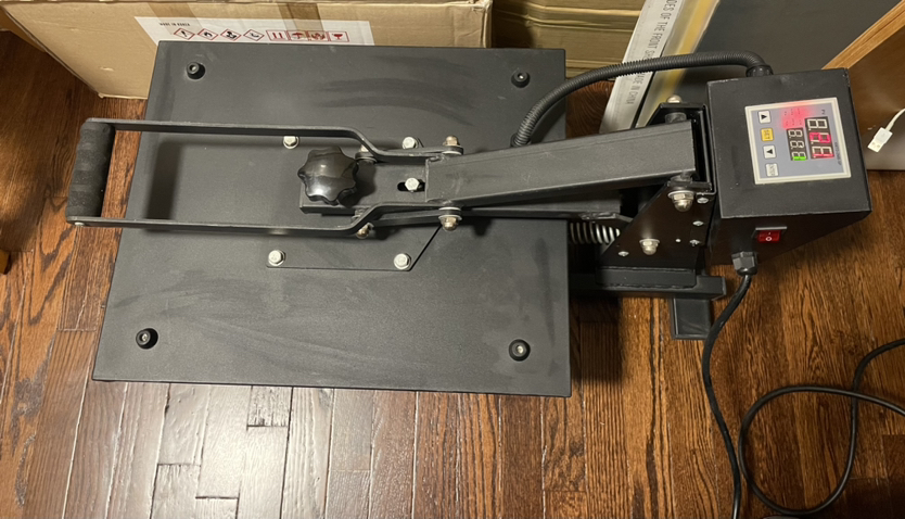 Heat press machine
