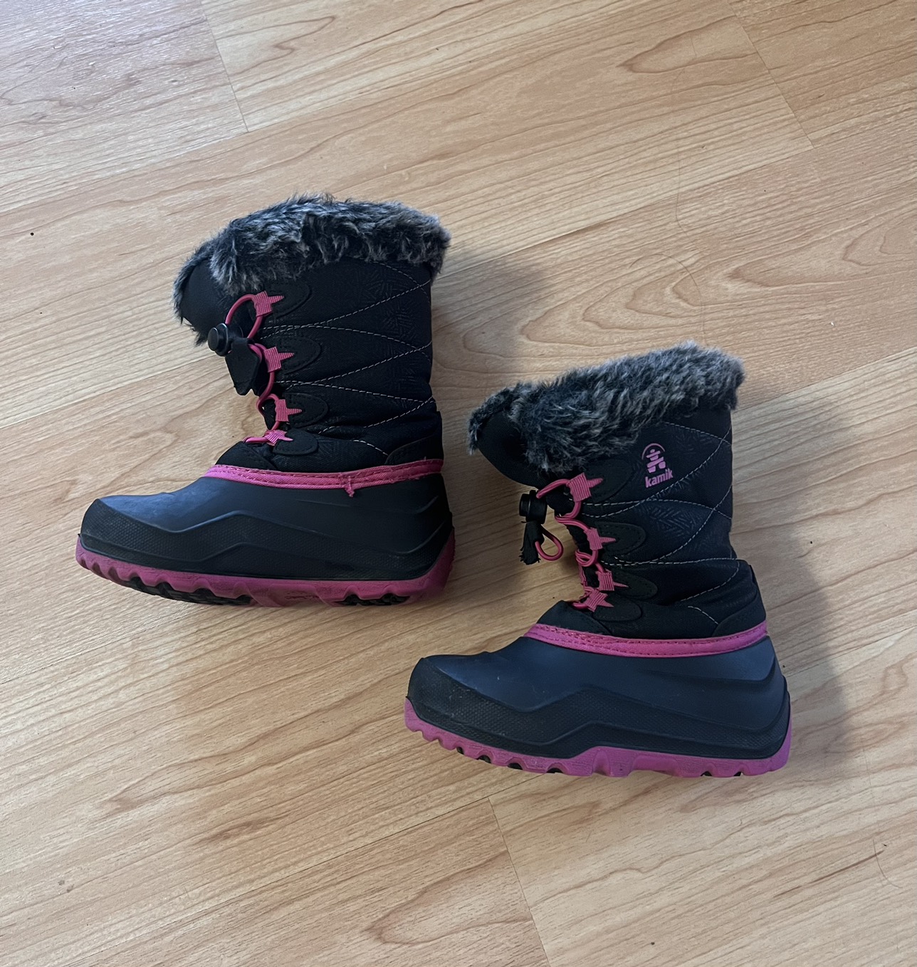 Kamik kids winter boots *lightly used*