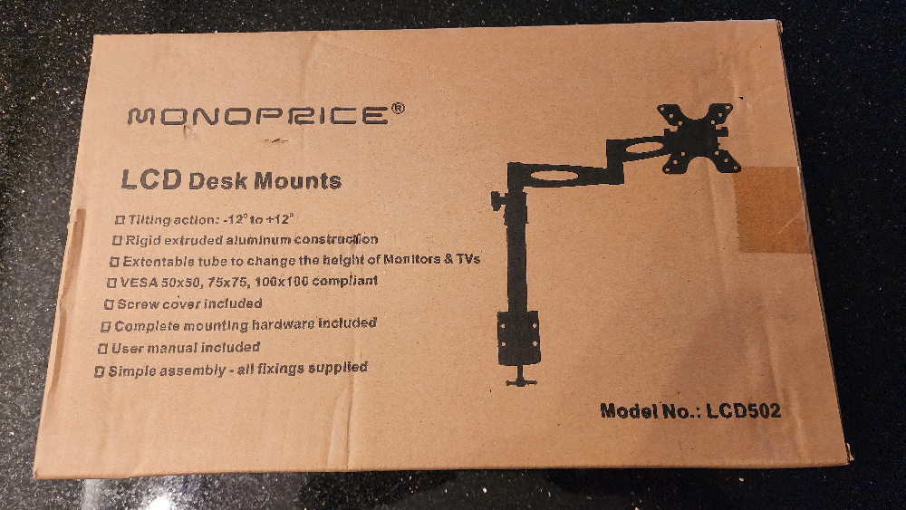 Monitor Desk Mount - photo 2