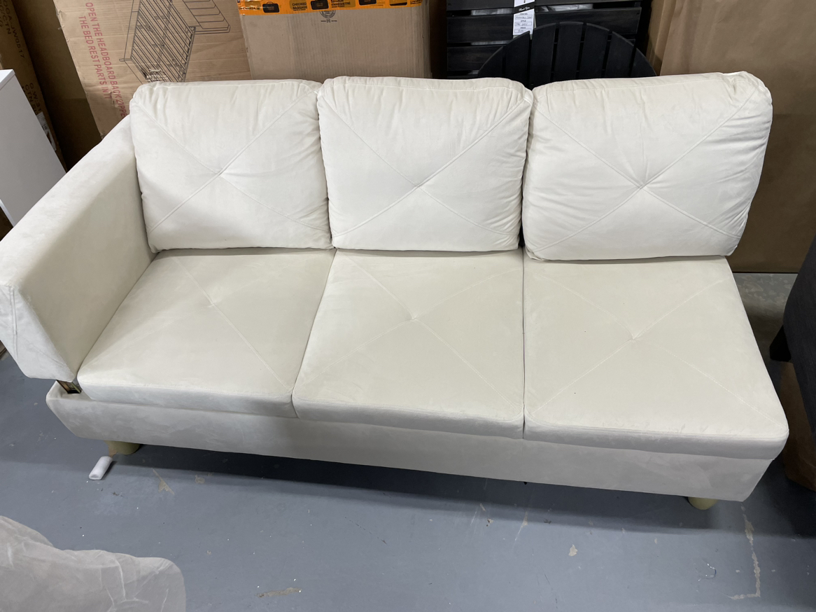 New sofa - missing chaise
