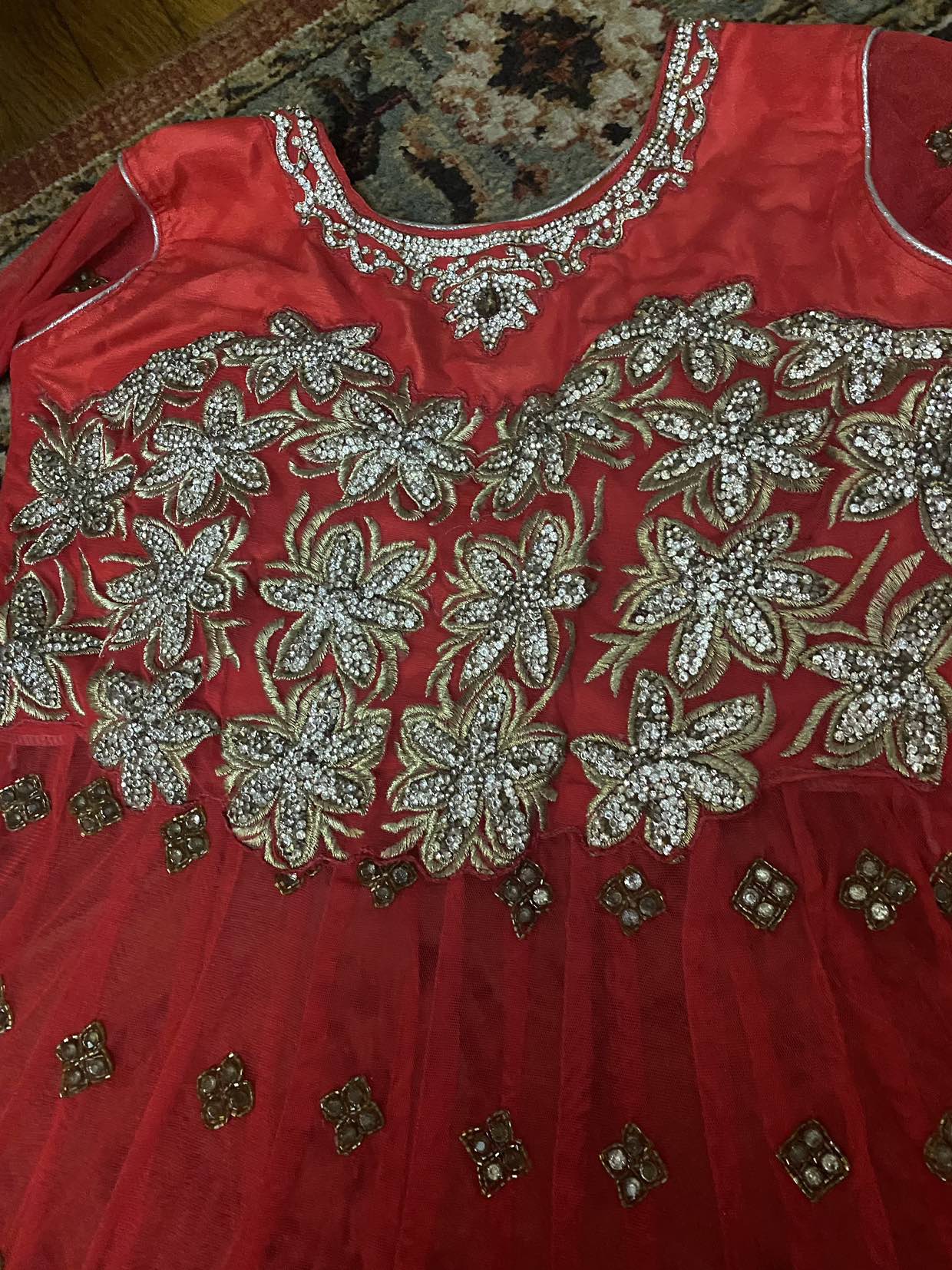 Lehenga style anarkali dress image indicator(5)