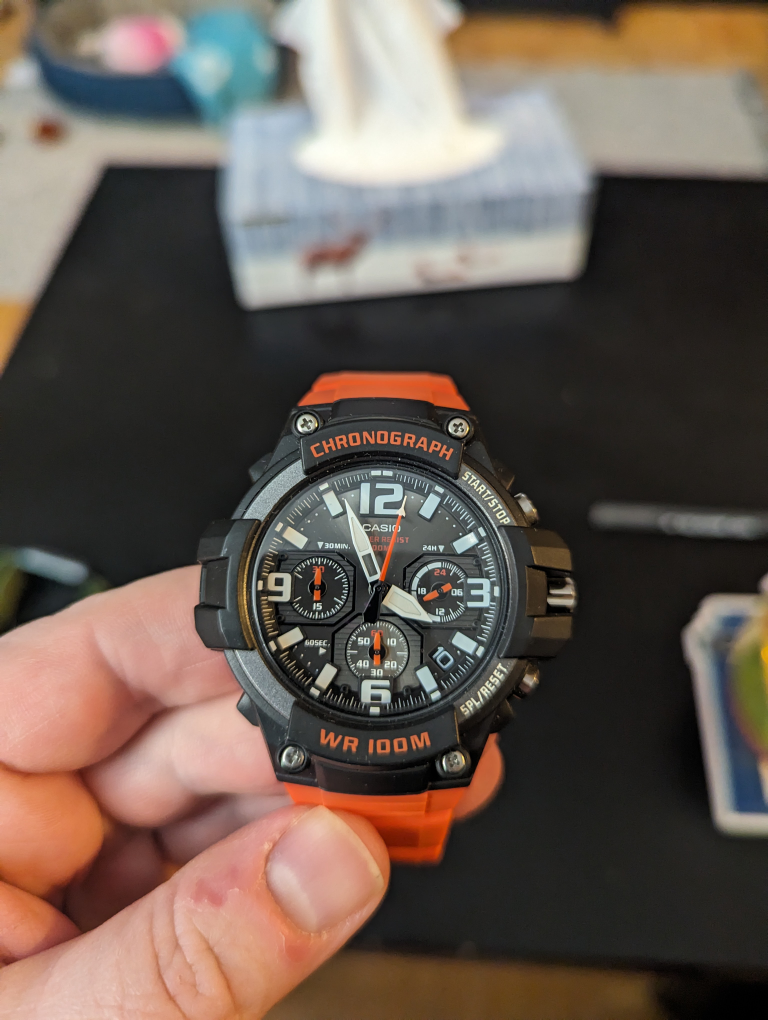 Casio heavy duty watch
