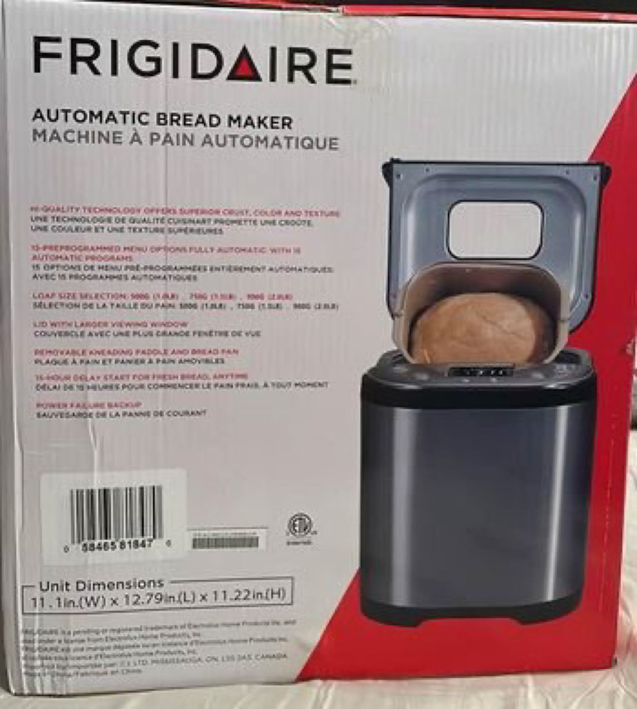 Frigadaire Automatic Bread Maker - photo 3