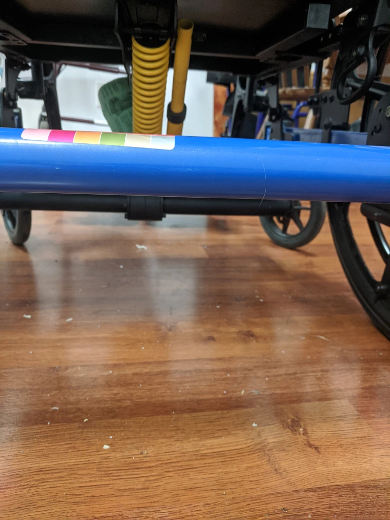 large manual tilt wheel chair - photo 5