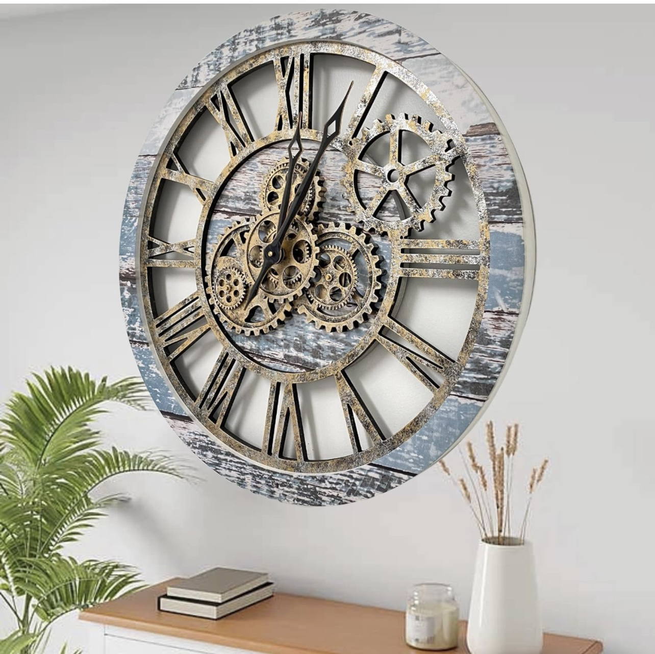 Vintage/Rustic Wall Clock - photo 4