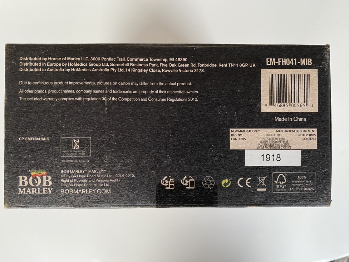 Marley Liberate XLBT headphones image indicator(3)