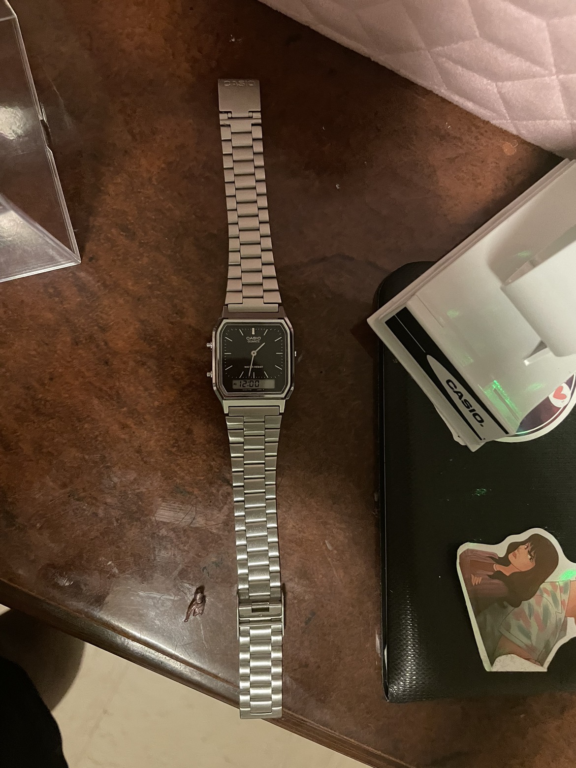 Casio AQ-230A Silver Watch - photo 2