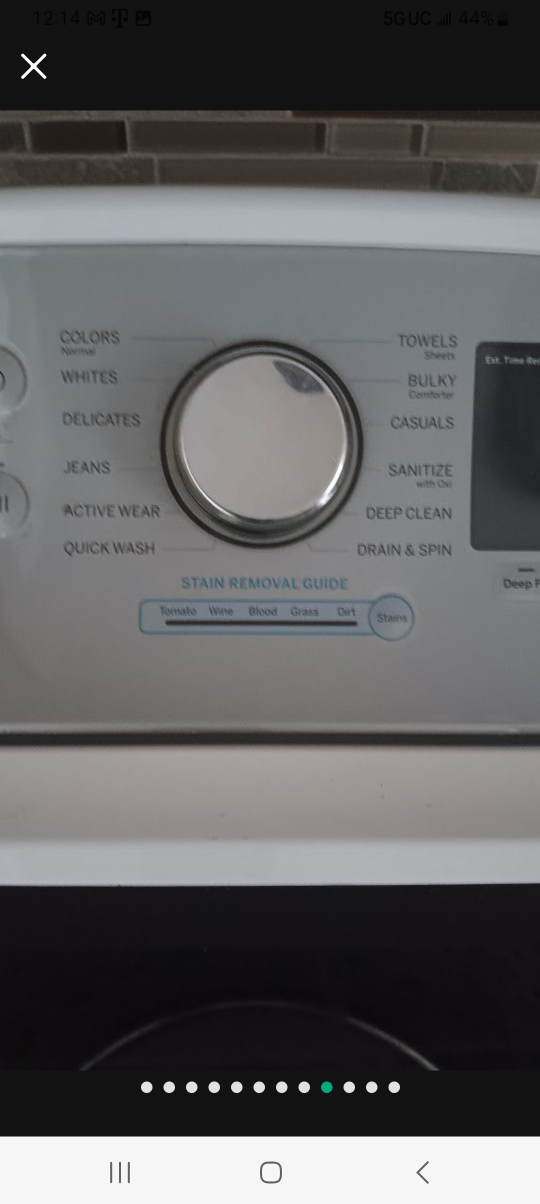 GE top washer machine - photo 4