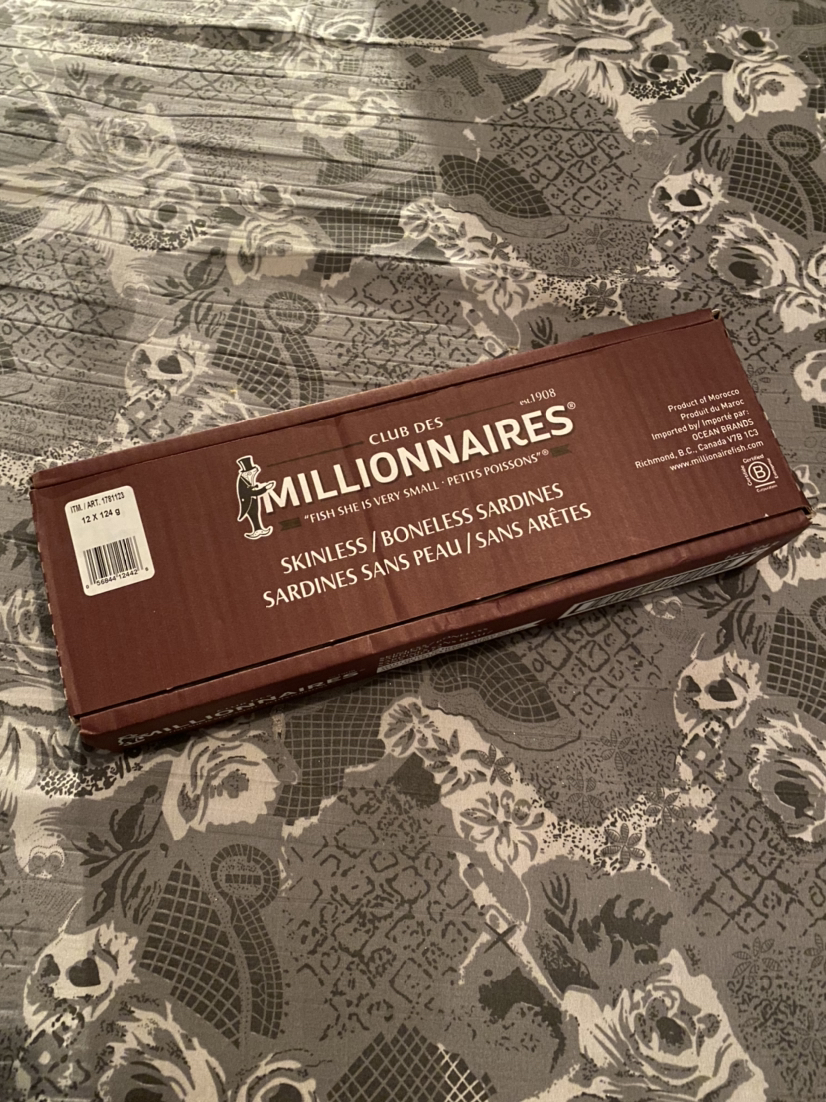 Millionaires Club Olive Oil Boneless Skinless Sardines