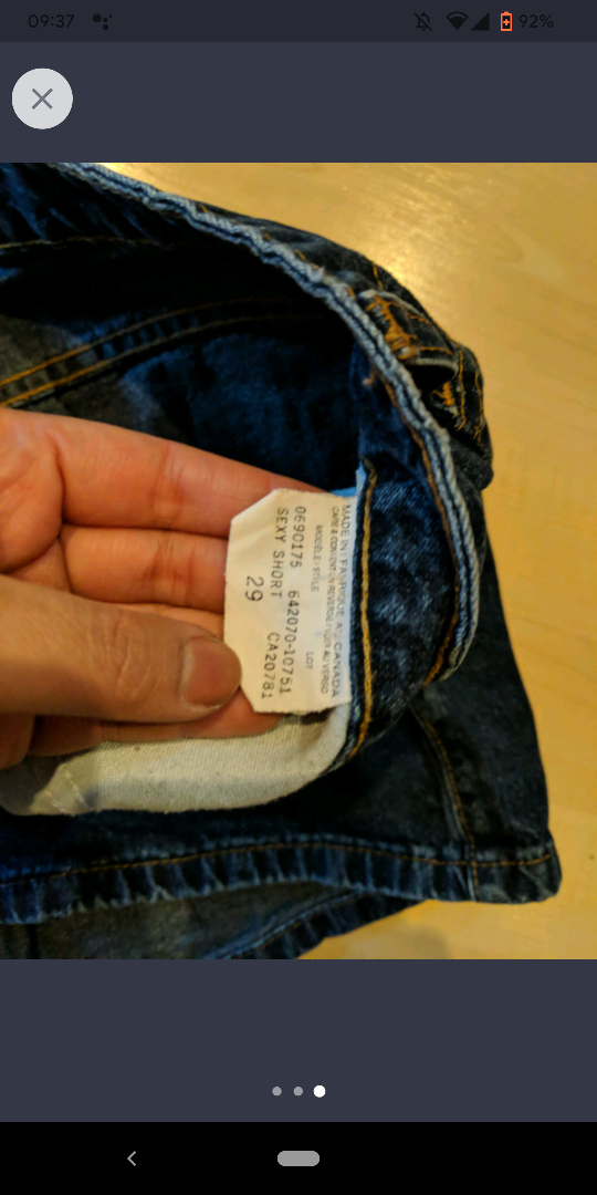 tommy Hilfiger denim shorts image indicator(3)