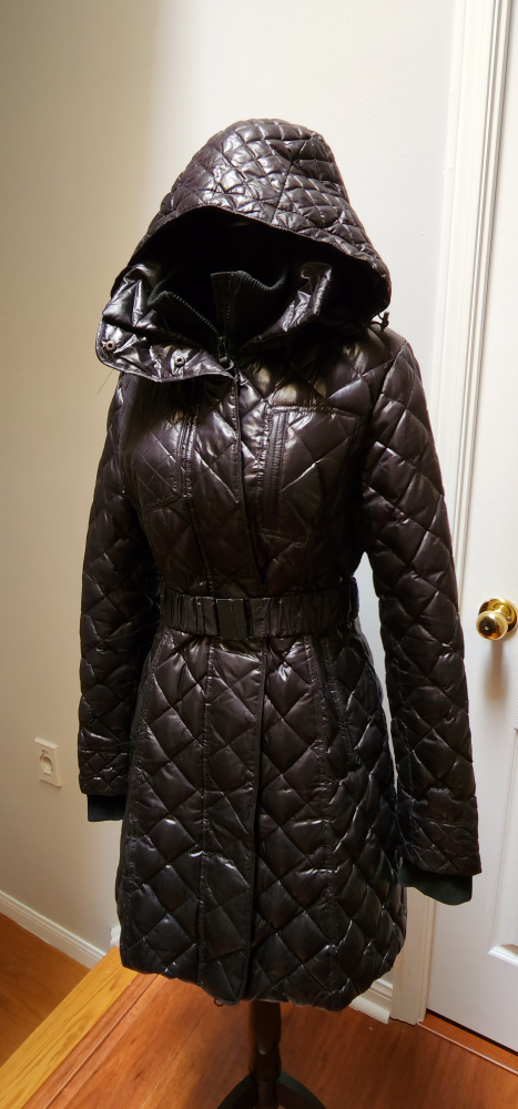 Women's winter coat, Size M/S. Down/feather. thumbnail