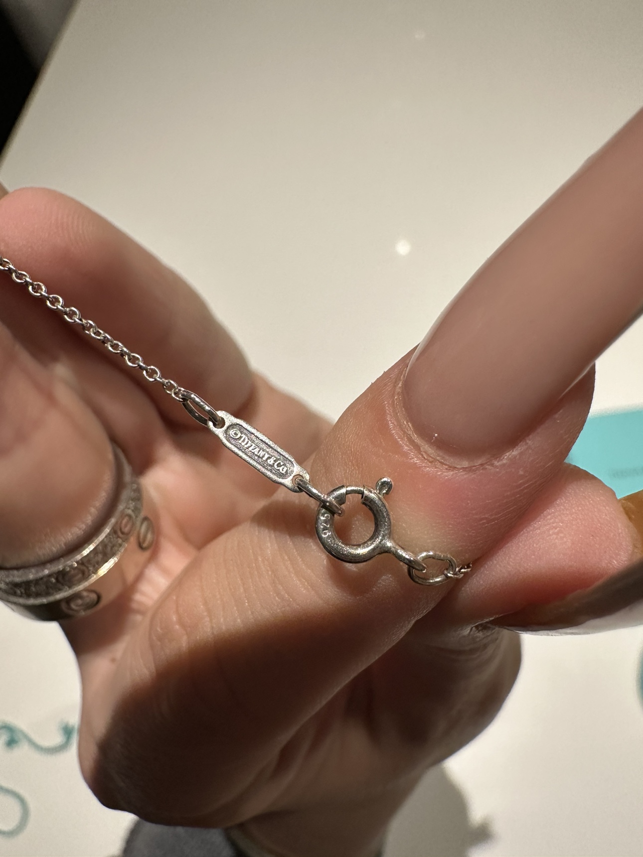 Authentic Tiffany & Co. Necklace image indicator(5)