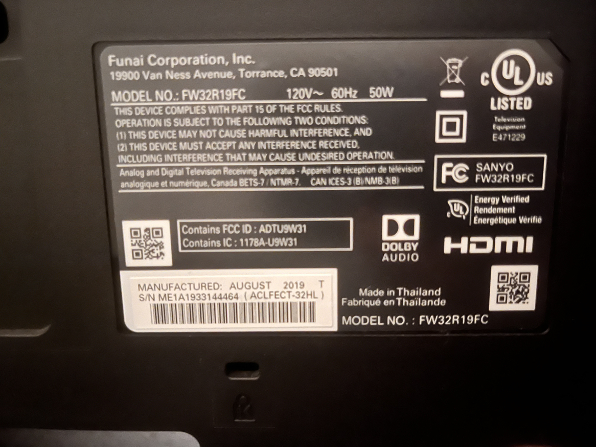 Sanyo Roku TV 32” - photo 3