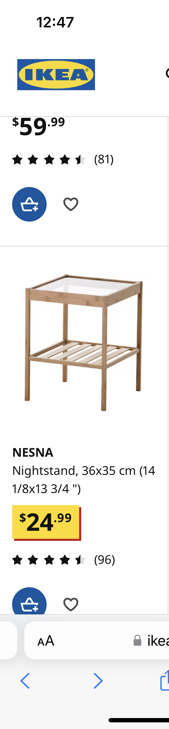 Two Nightstands in Good Condition - photo 5