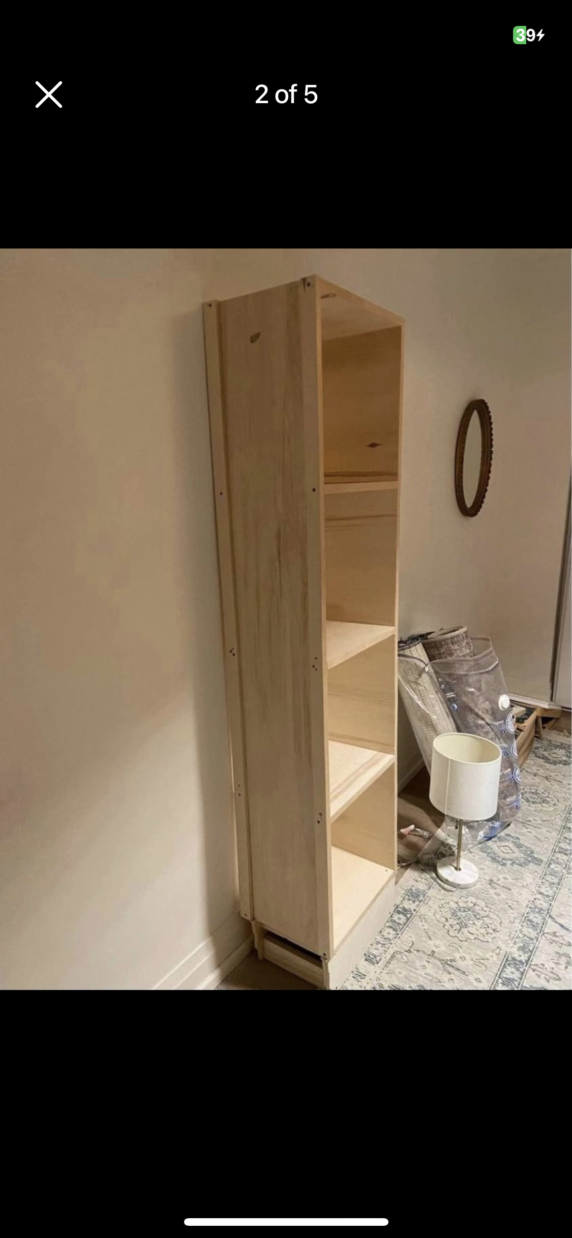 ❌ Moving out Sale ❌.                            Wooden shelf - photo 2