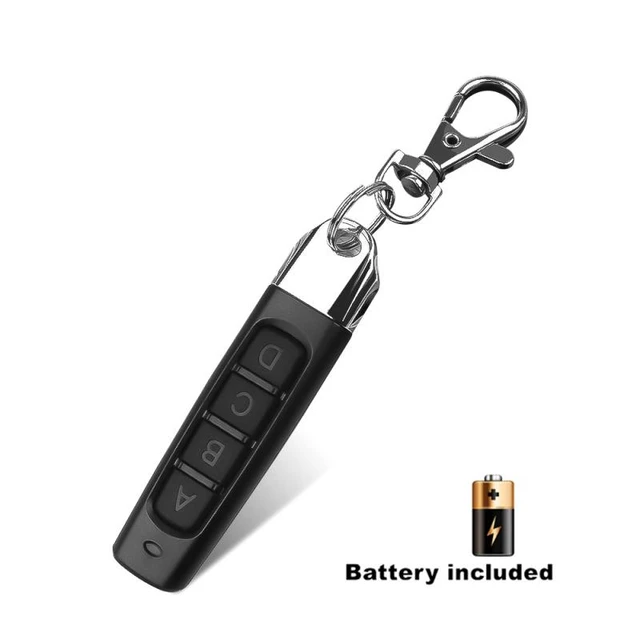 Remote Control 433MHZ For Car Key Buttons Garage Gate Door Copy image indicator(2)