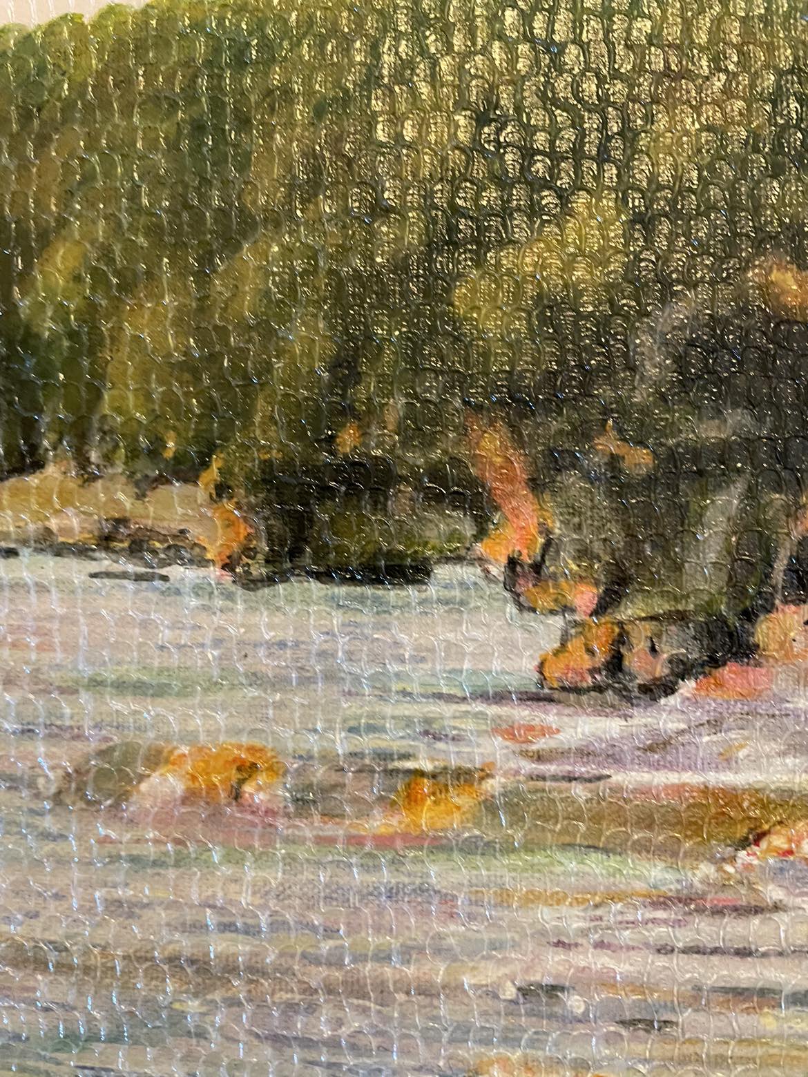 Original oil painting on canvas, Canadian artist, signed - photo 2