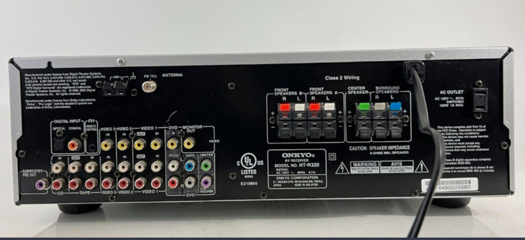 Onkyo HT-R320Audio Video Receiver 2004 image indicator(3)