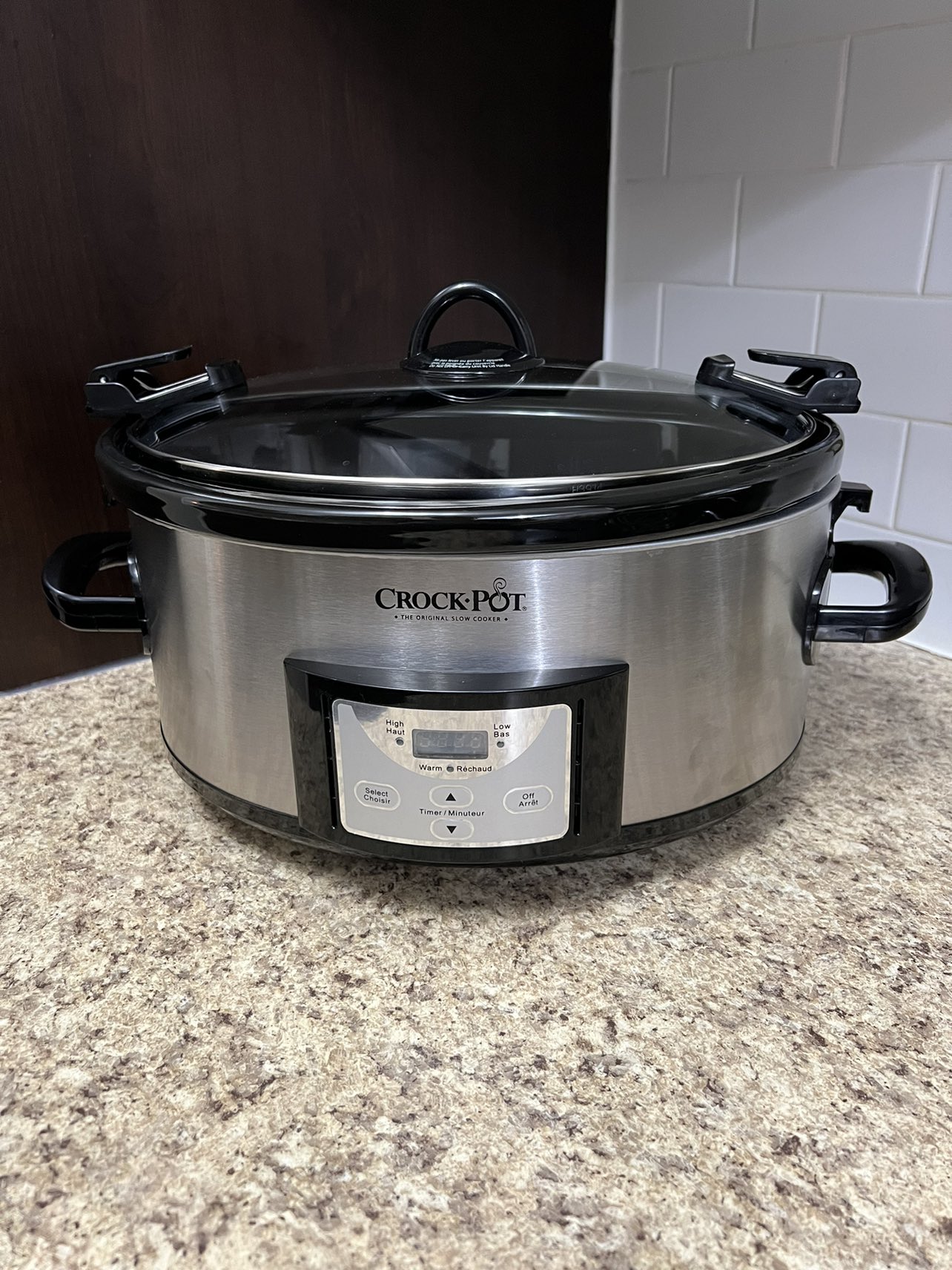 Crock Pot 7 QT Cook & Carry Programmable Easy-clean Slow Cooker thumbnail
