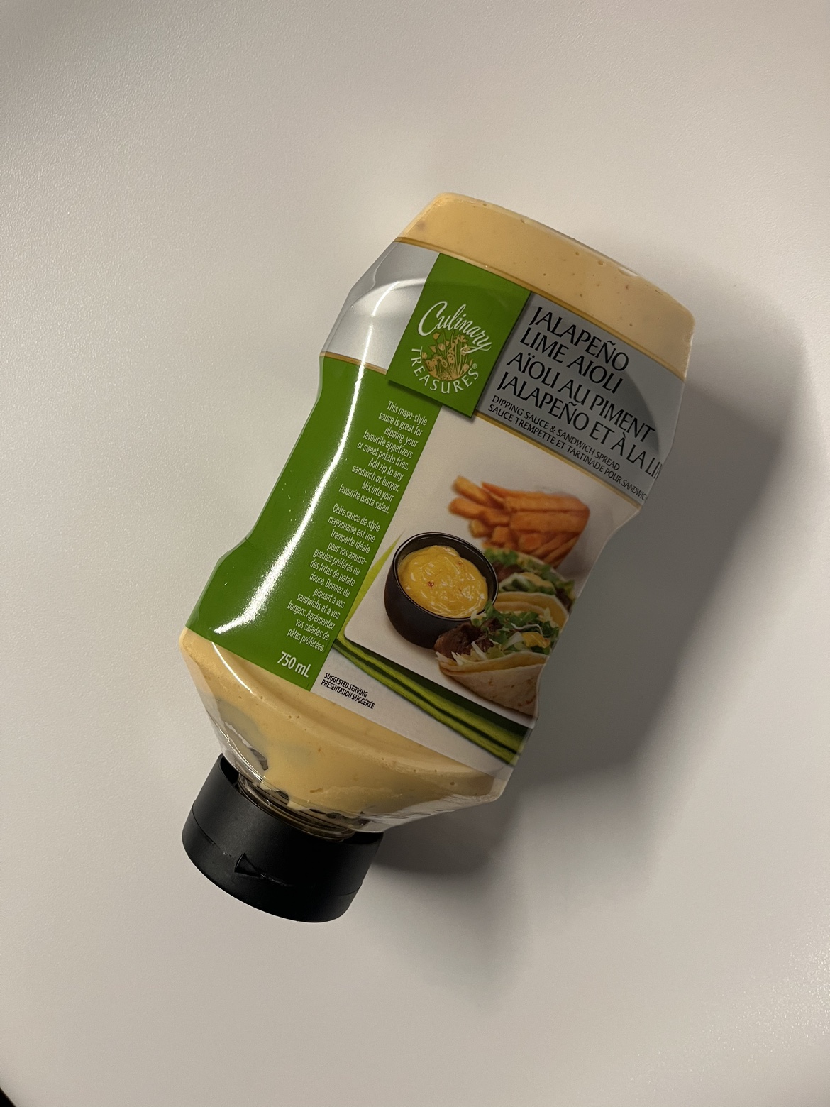 Jalapeño Lime Aioli Dipping Sauce