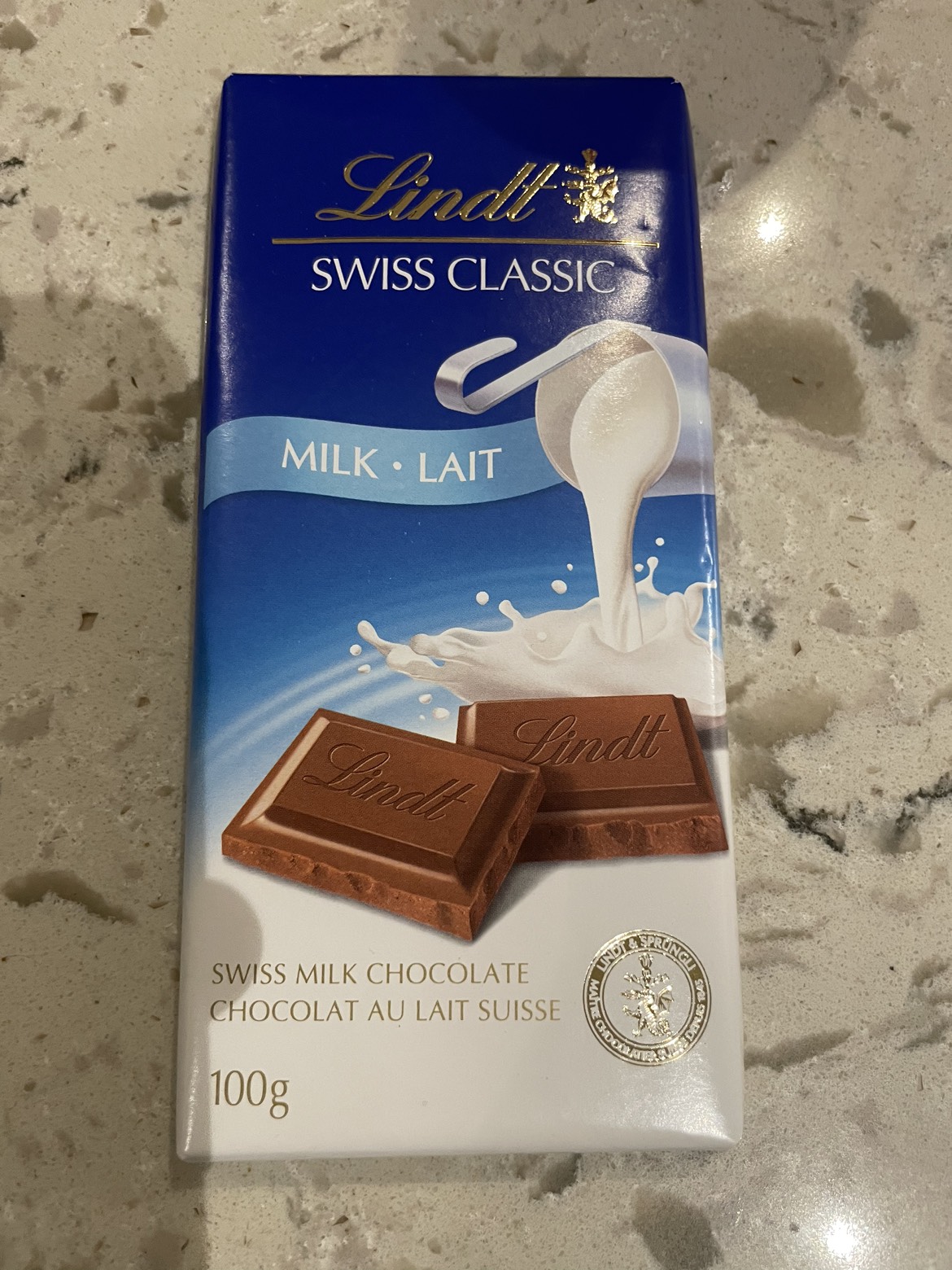 Free Lindt milk chocolate bar  #freecycle