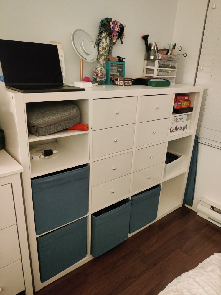IKEA Kallax 3 x 4 Shelf / Storage with Inserts thumbnail