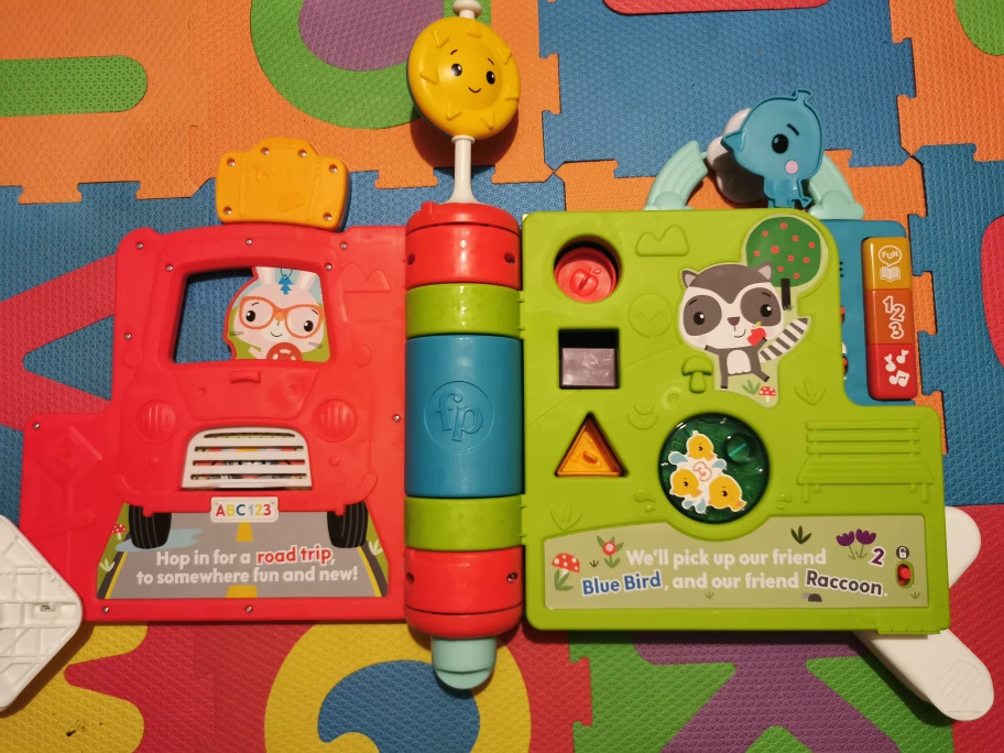 Fisher-Price Sit to Stand Giant Activity Book - photo 2