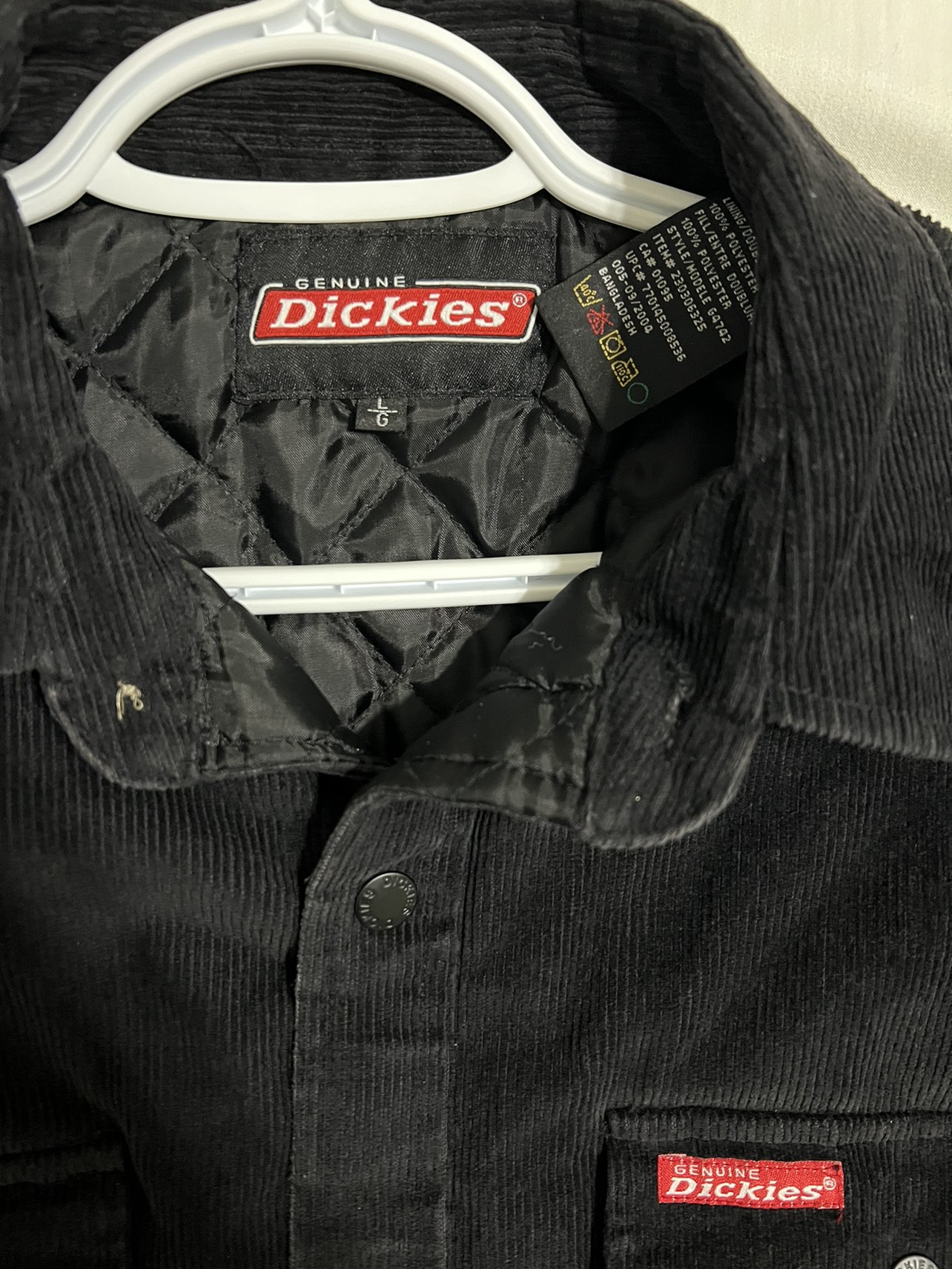 Dickies warm jacket size large