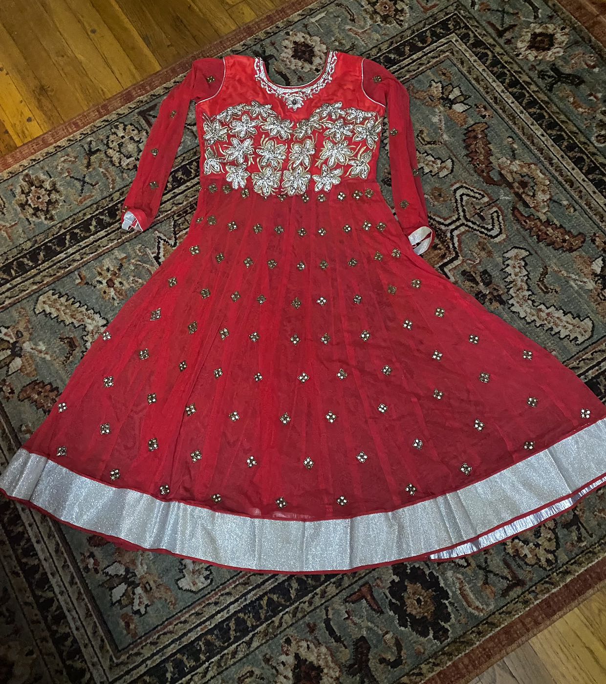 Lehenga style anarkali dress image indicator(2)