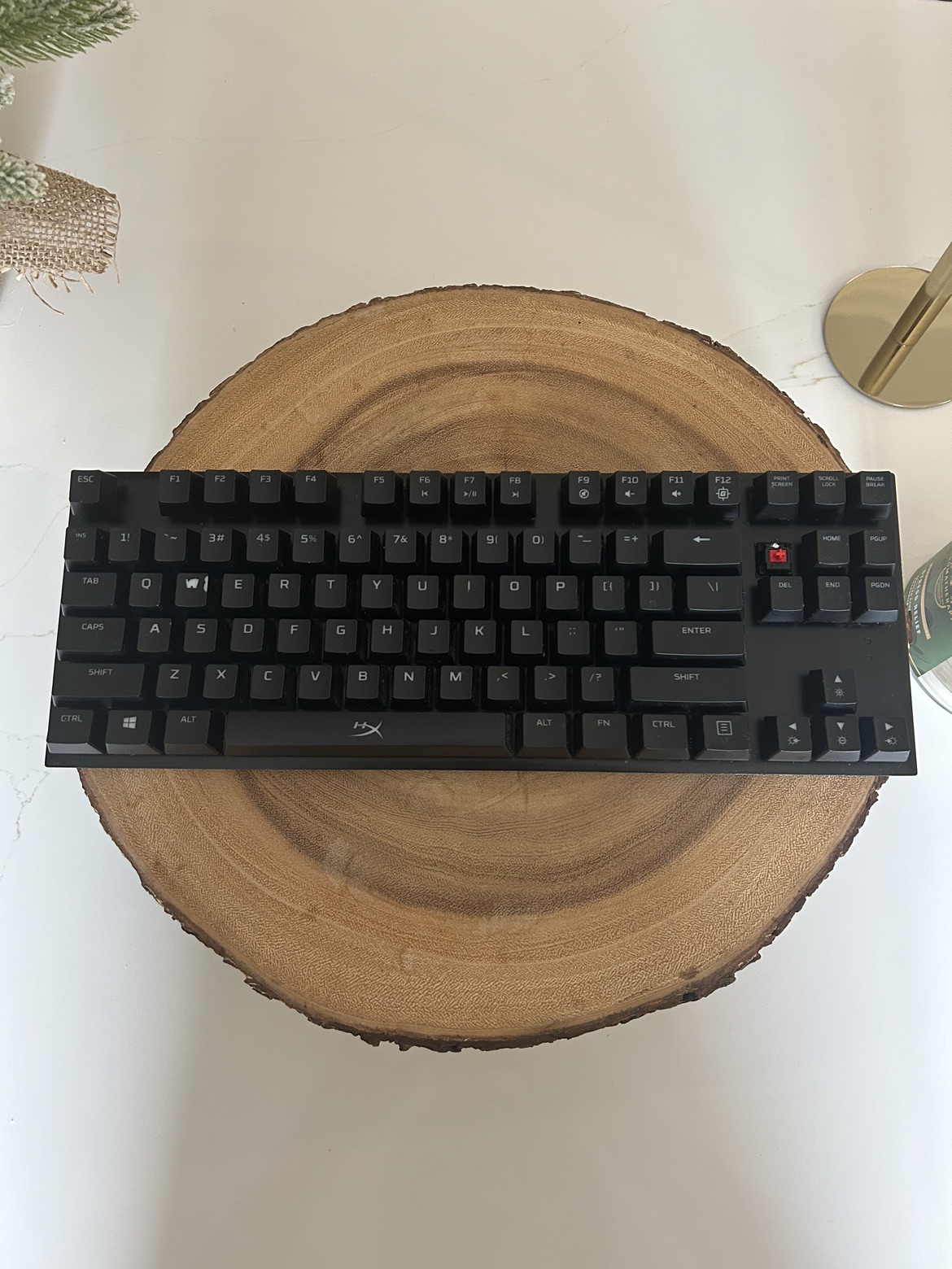 HyperX Alloy FPS Keyboard (Lights Up Red)