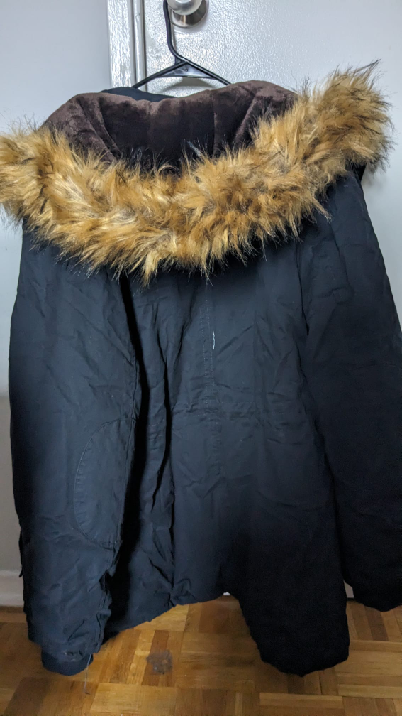 Wantdo Women's Fur Hoodie Cotton Padded Warm Jacket image indicator(2)