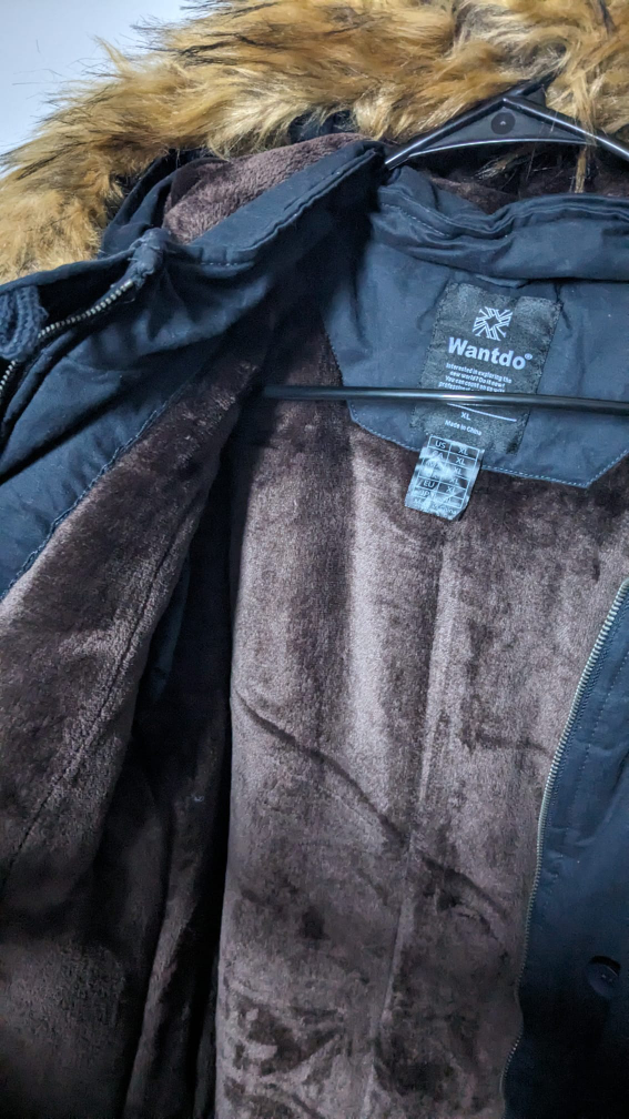 Wantdo Women's Fur Hoodie Cotton Padded Warm Jacket image indicator(3)