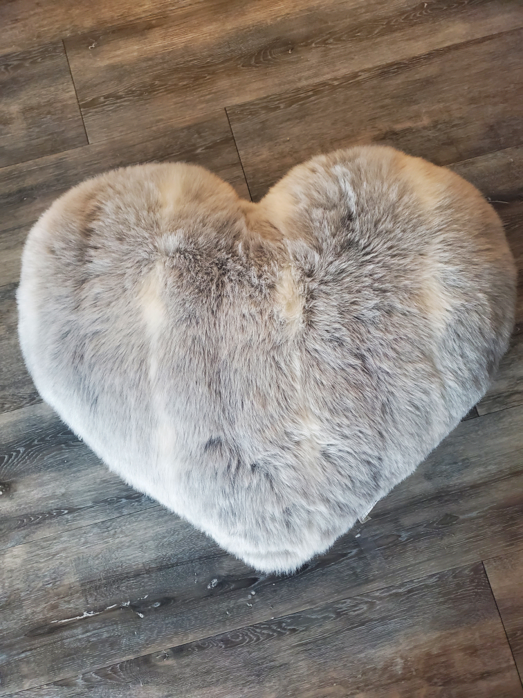 Heart shaped pillow