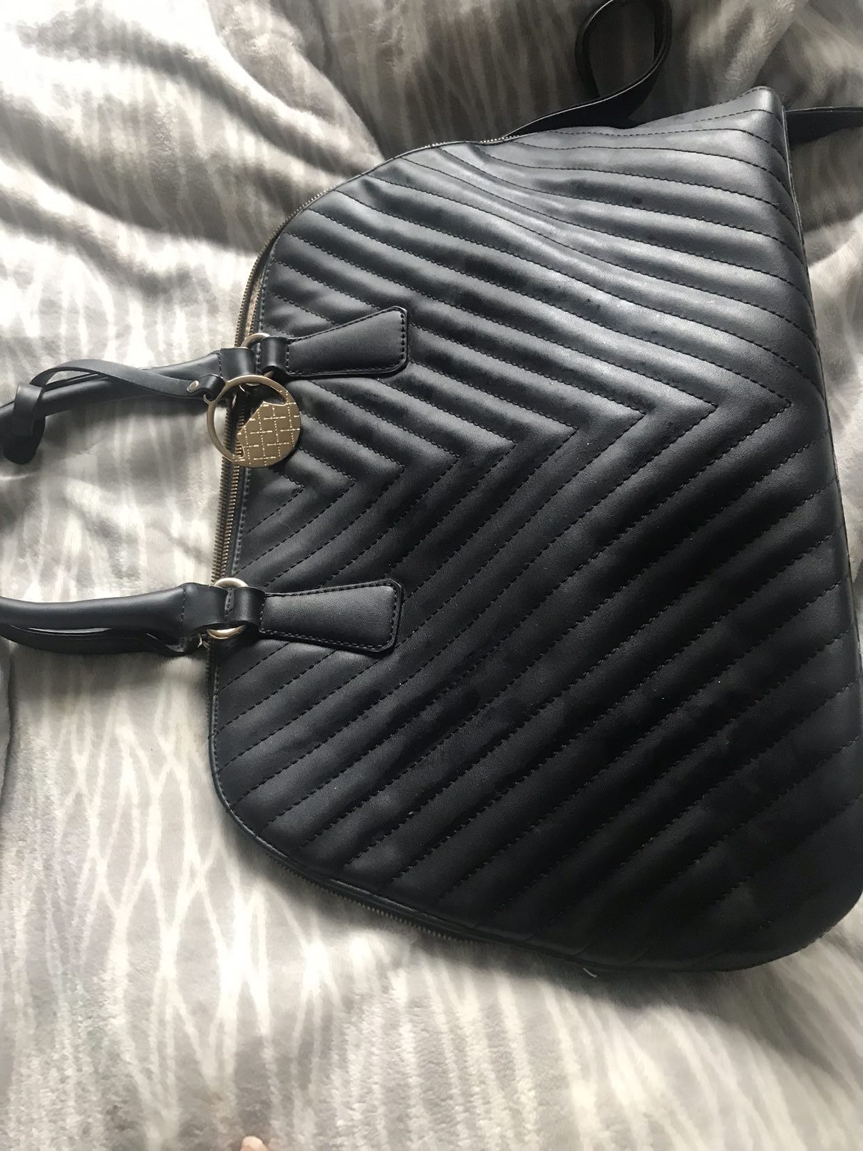 Designer DJ Hand Bag in black image indicator(8)