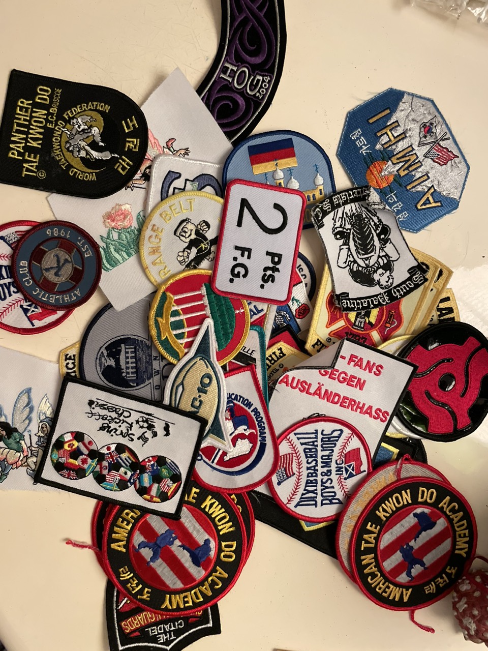 Random patches 30+