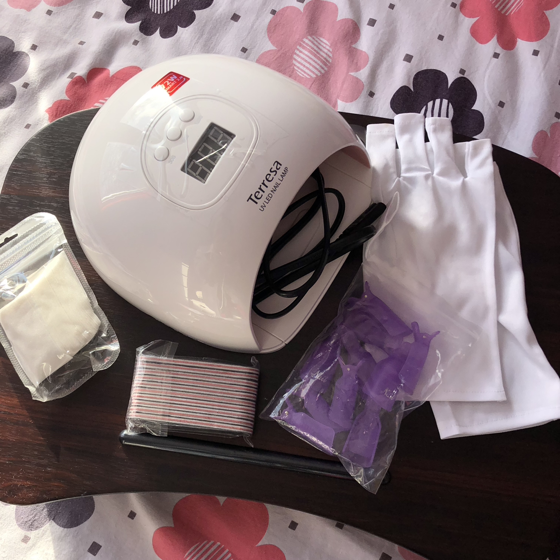 Terresa 72W UV Nail Lamp with Accessories