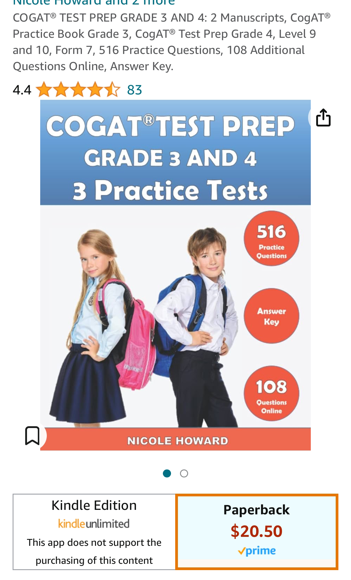 Kumon & COGAT Books - photo 3