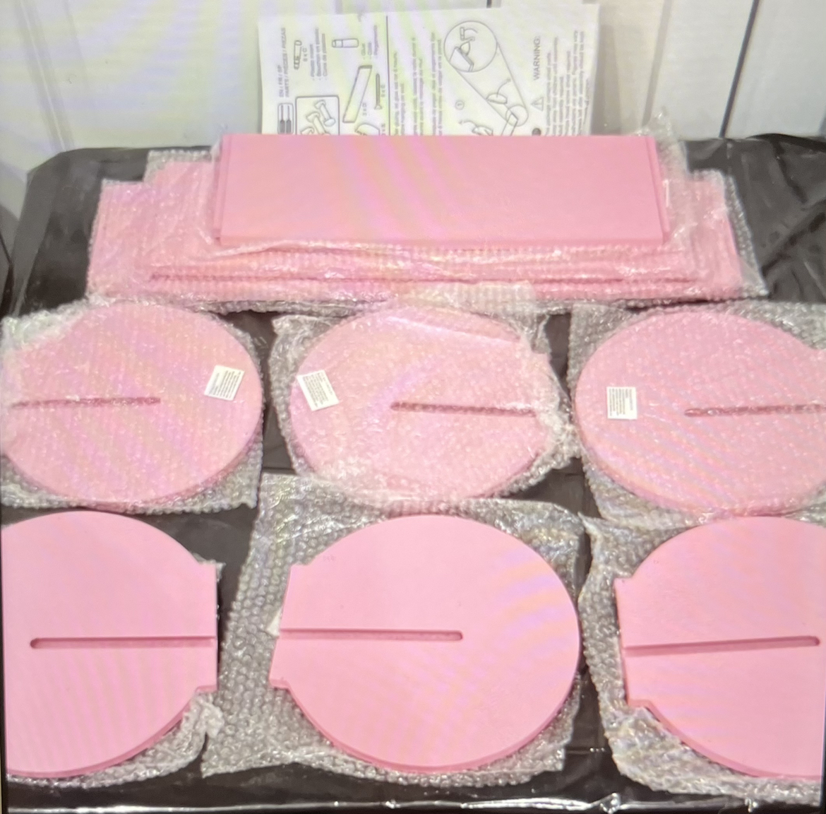 Disney Princess 3pc Shelf / Anna & Elisa frame & Anna & Kristoff image indicator(2)