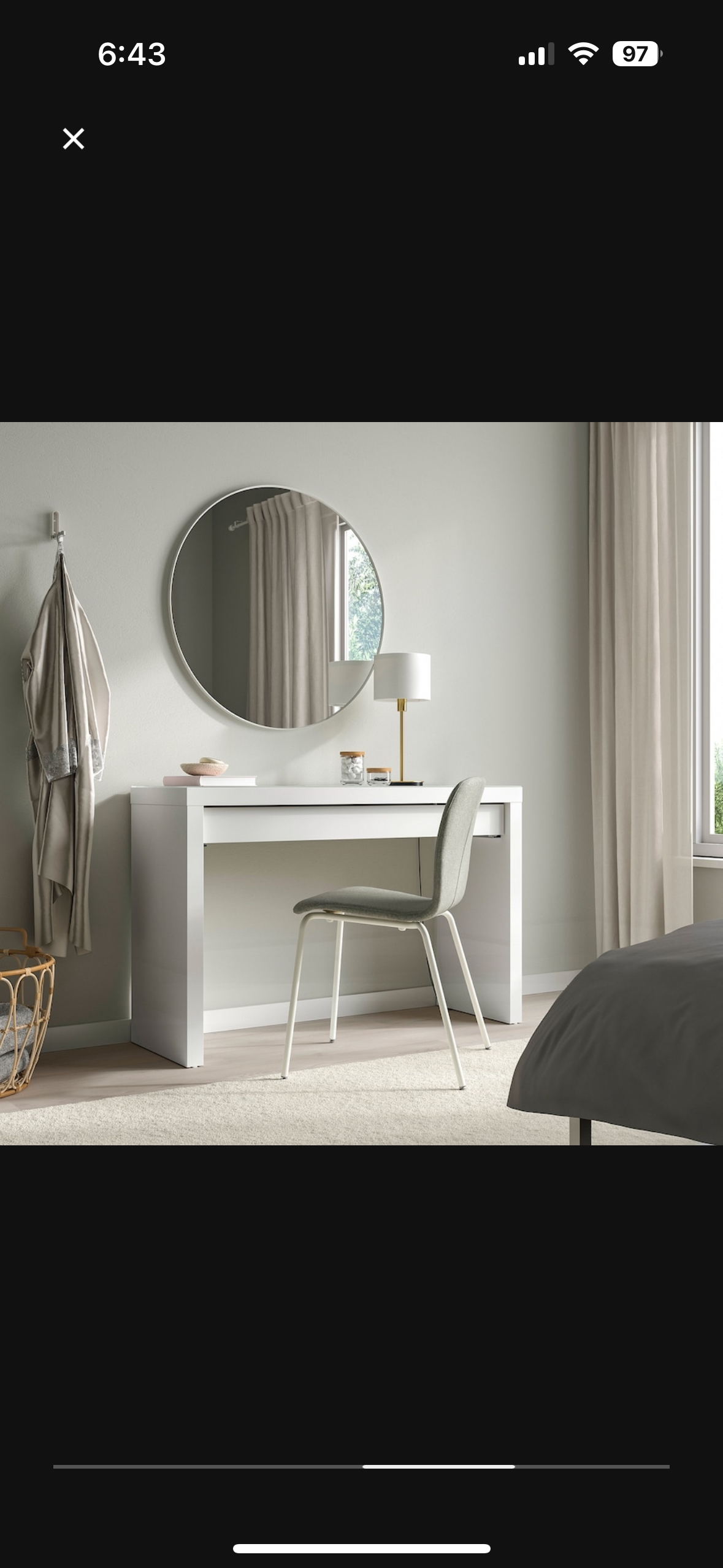 IKEA MALM Dressing table. IKEA table. 🎁 - photo 4