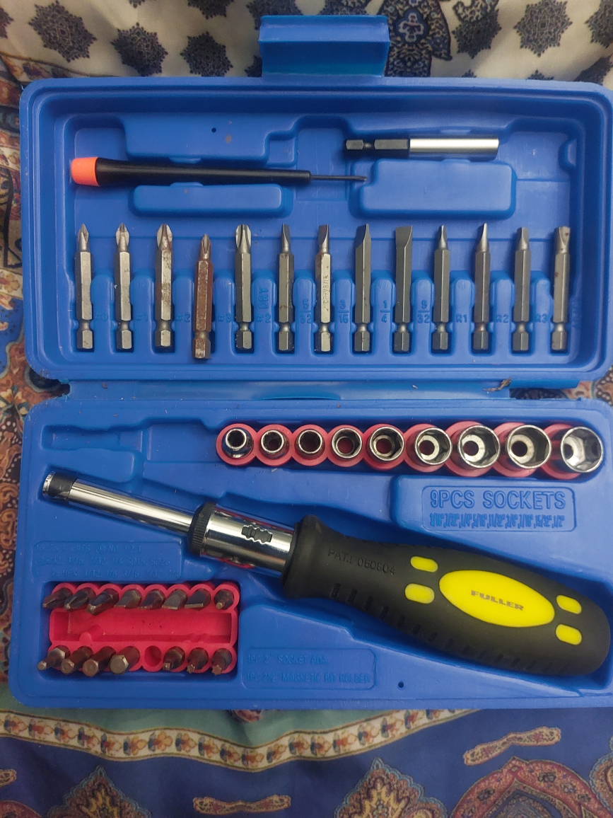 Fuller Socket and Screw Driver Set