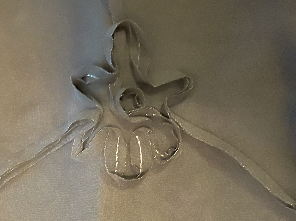 BCBG Max Azaria black flower appliqué dres XXS- XS 🎁 image indicator(8)