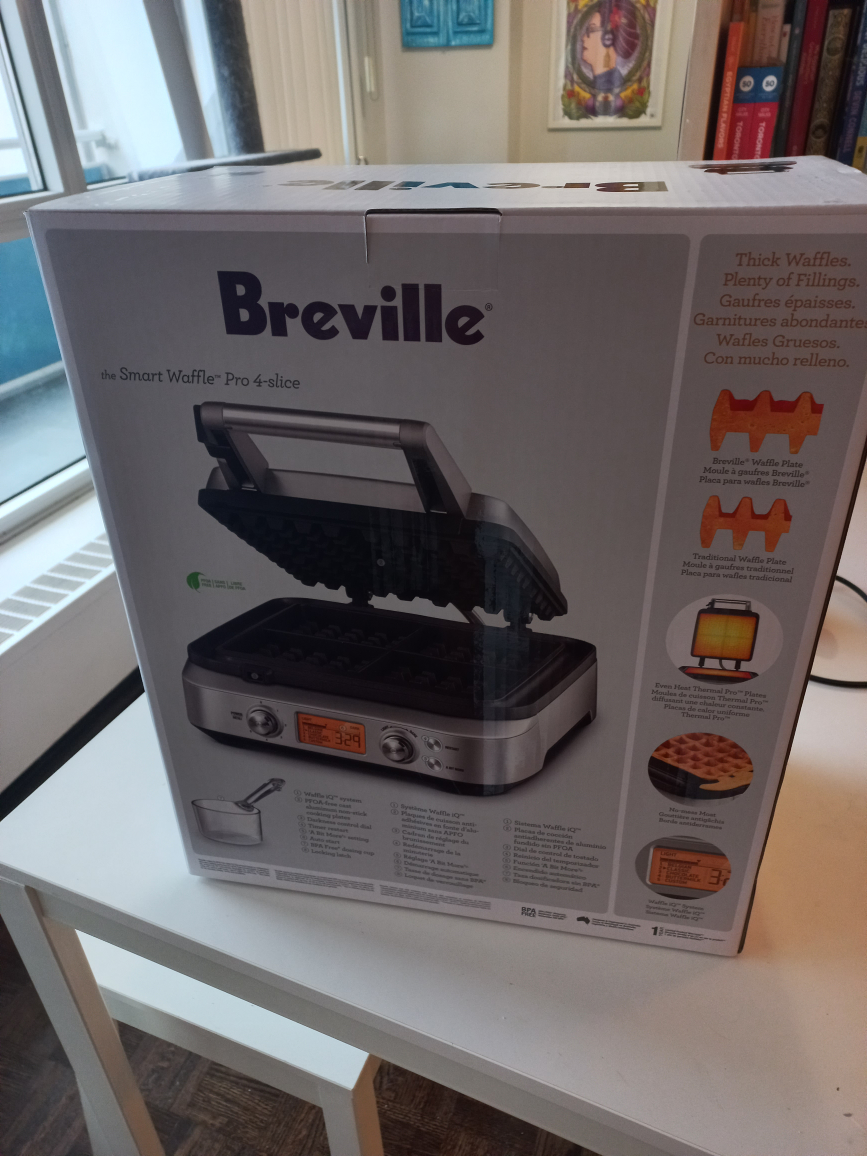 Breville - Smart Waffle Pro 4-slice thumbnail