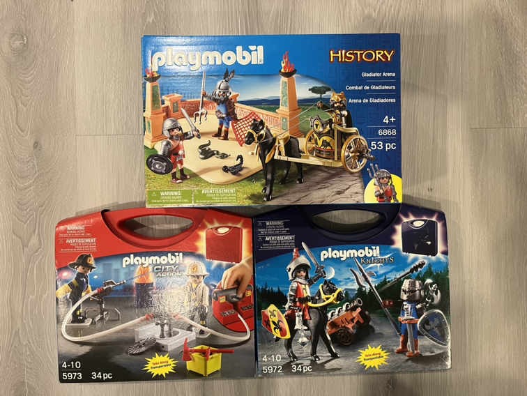 Brand new Playmobil toys thumbnail