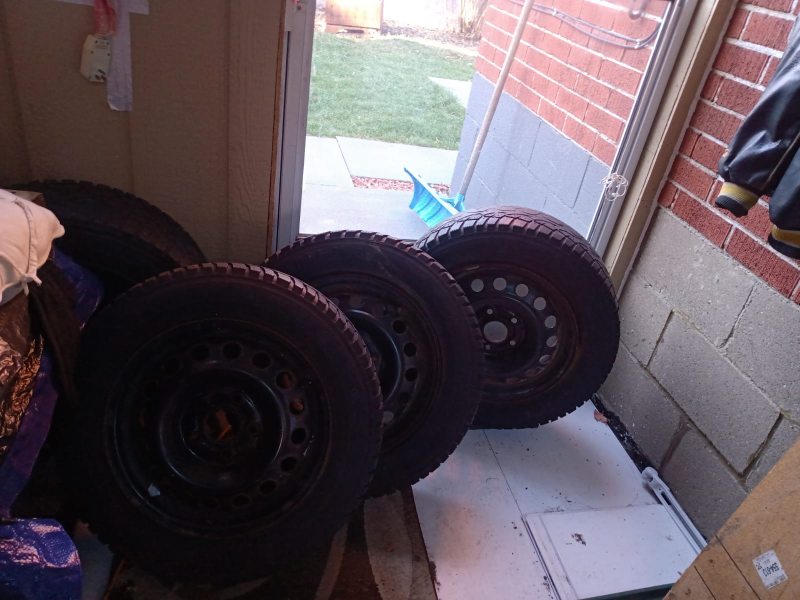 4 SNOW TIRES 4 SALE