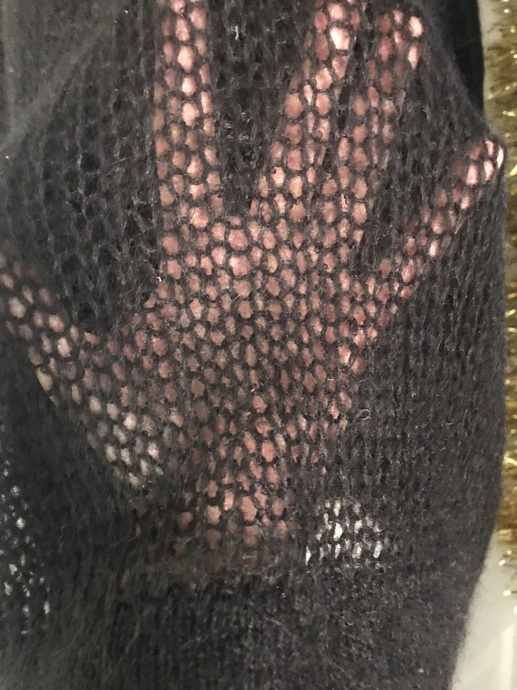 Black Pullover (mohair/wool/nylon) - photo 3