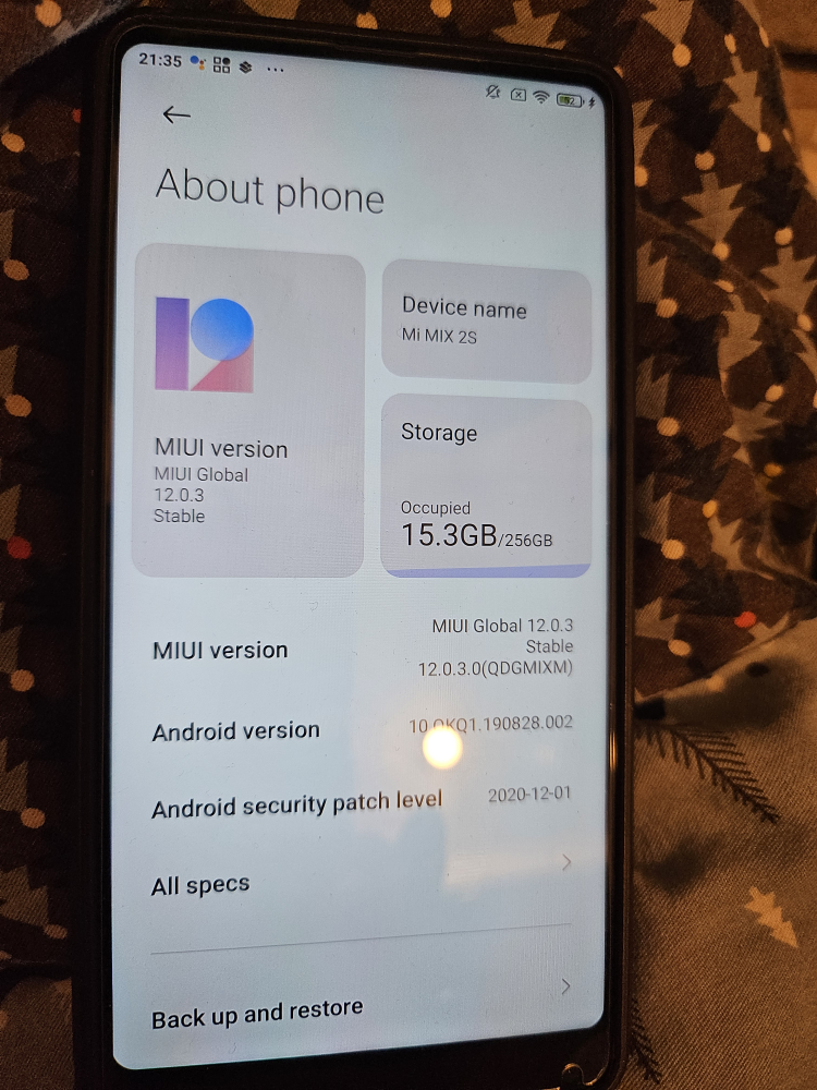Xiaomi Mix 2s